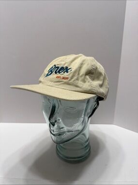 BRIST BLANKS Beige and Black Baseball Cap - BristBlanks Label